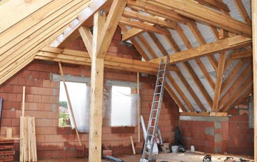 Derry Hill attic trusses